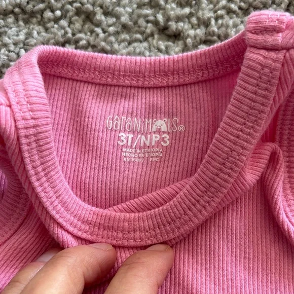 Pink Ribbed Set - Picture 2 of 3